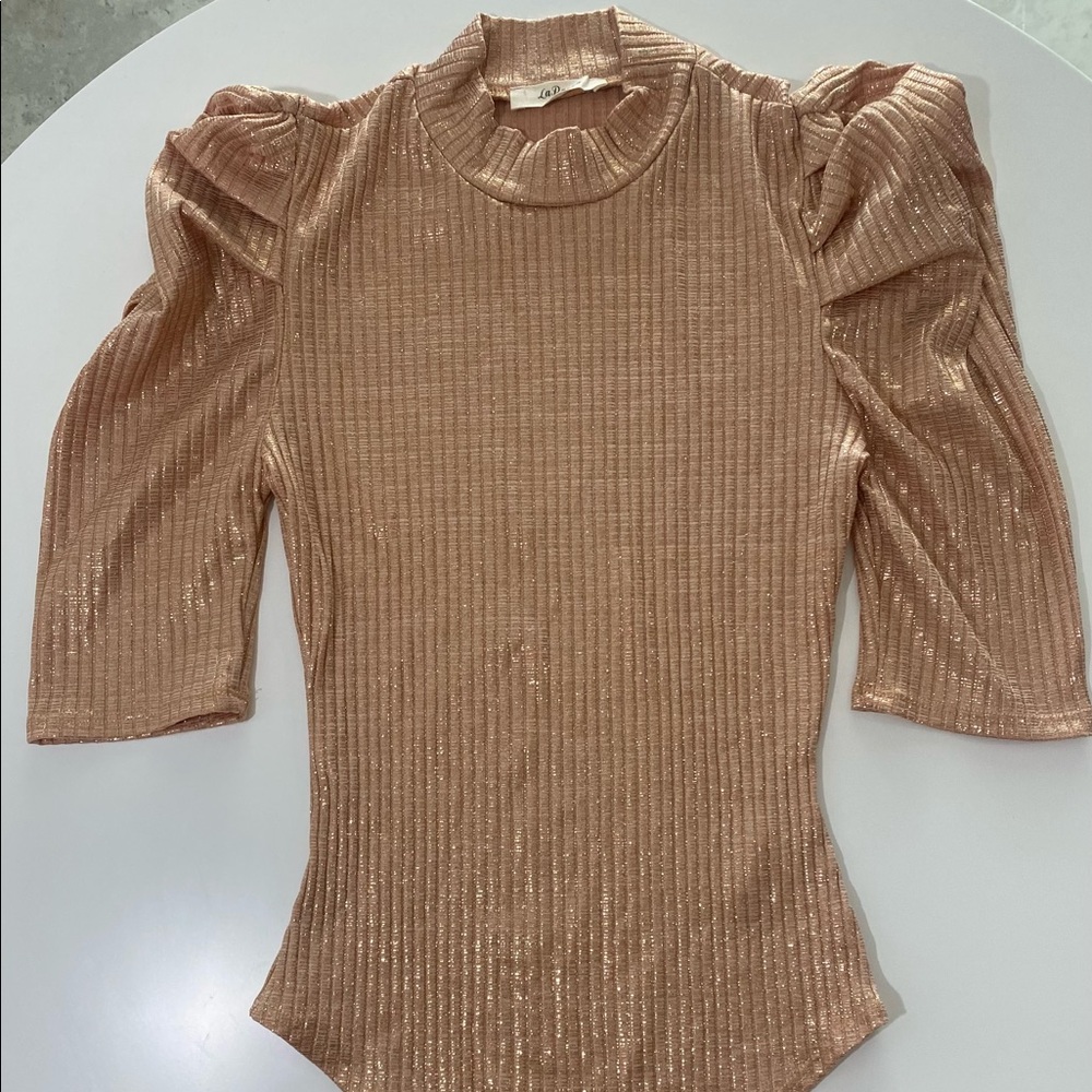 Chrome bodysuit size S, used on fly once